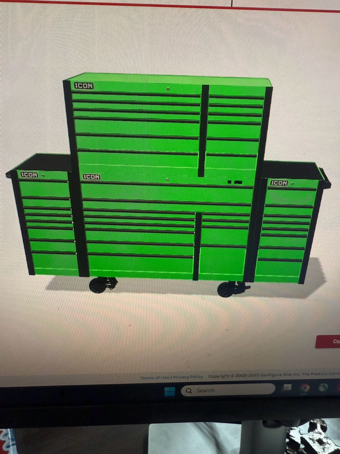 New ICON rolling Tool Cabinet