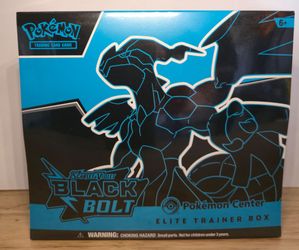 Black Bolt Pokemon Center Elite Trainer Box