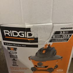 Wet/Dry Vac 6 gallon