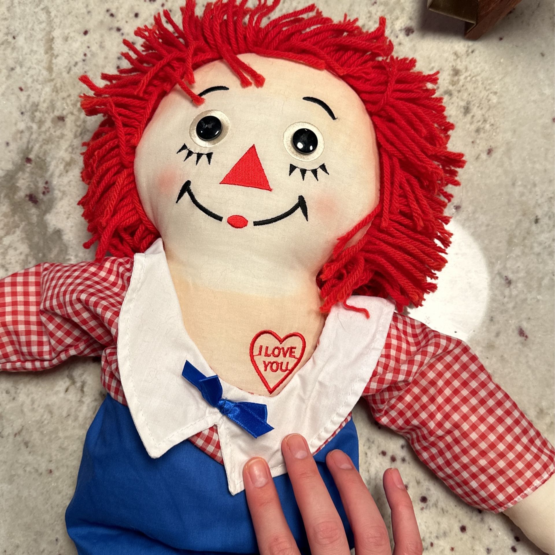 Vintage Raggedy Ann & Raggedy Andy Dolls