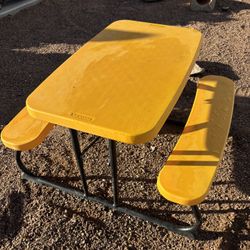 Kids Folding Outdoor Table 