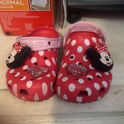Minnie Mouse Crocs 