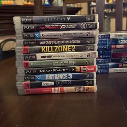 PS3 Games $10 Each