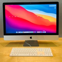 iMac 27” Desktop Apple Intel Core i7/32GB RAM/1TB⚡️Microsoft Office Word Excel,Logic,Final Cut🖥️ 1 Year Wrnty✅ $0Down Finance Available✅