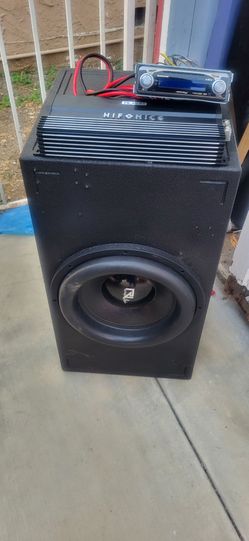 Custom ported subwoofer box 15inch