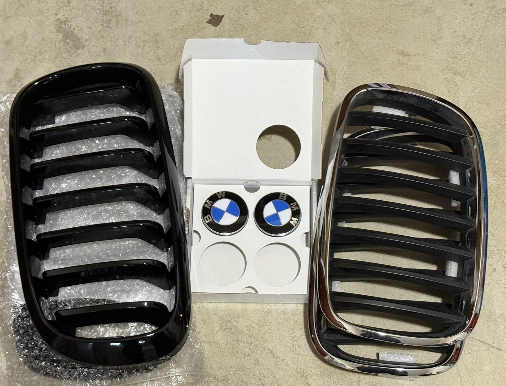 BMW X6(e71)2012 OEM GRILL / New E70 X5 2014 -2018 Grill