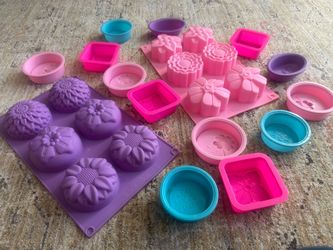 Silicone Soap and Baking Mold Set