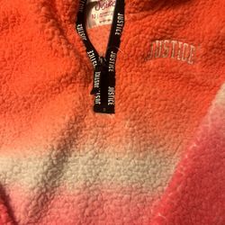 Girls Justice Sherpa Size 10 Jacket New 