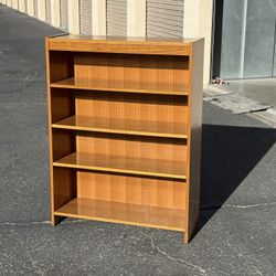 Nice 4ft Tall Book/Storage Shelf- $25