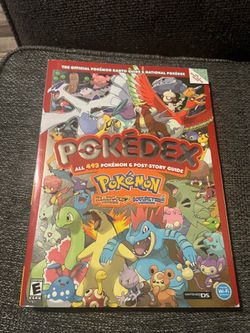 Pokemon Heartgold Soulsilver Vol. 2 Kanto Strategy Guide Book Pokedex W/Poster
