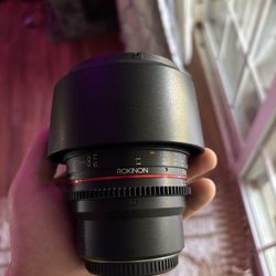 Rokinon 24mm and 85mm Lens 