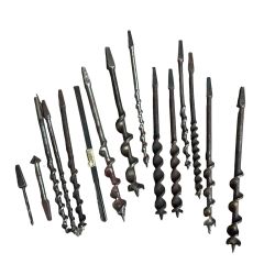 15-pc. Vintage Wood Auger Drill Bit Assortment