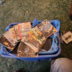 Approximately 322 Burned DVD's