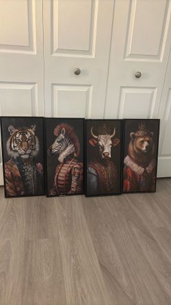 New Series Of 4 Paintings
