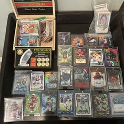 FOOTBALL CARDS SOME AUTO 