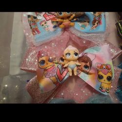 Children's Handmade Hair Bows And Headbands