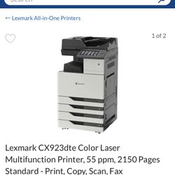 Lexmark CX921de Printer 