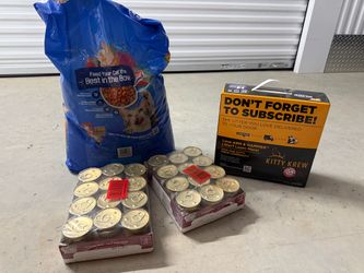 New Cat Food and Litter