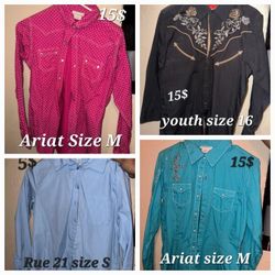 Western Button Up Shirts 