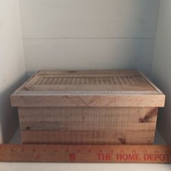 Handmade wooden box