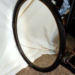Beautiful Oval Antique Mirror