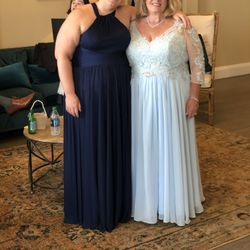 Beautiful Pale Blue Gown