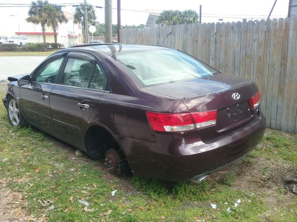 2006 Hyundai Sonata Gls Leather Sunroof V6 Motor Parting Out