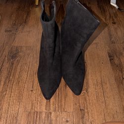 Black Suede Boots
