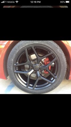 20 inch Chevy camaro wheels and tires