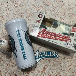 Florida Marlins Rookie Year Cup And More