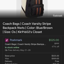coach backpack 