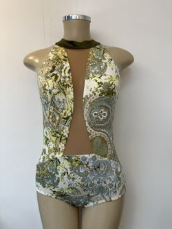 Floral leotard (NEW)