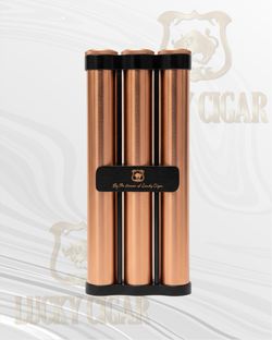 Lucky Cigar Tube – Portable Metal Cigar Case