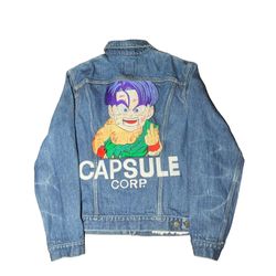 Trunks dragonball Z vintage jacket Carhart denim rare 400k stitches