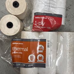 FREE RECEIPT PAPER ROLLS