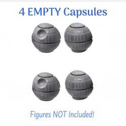Doorables Star Wars Empty Capsules 