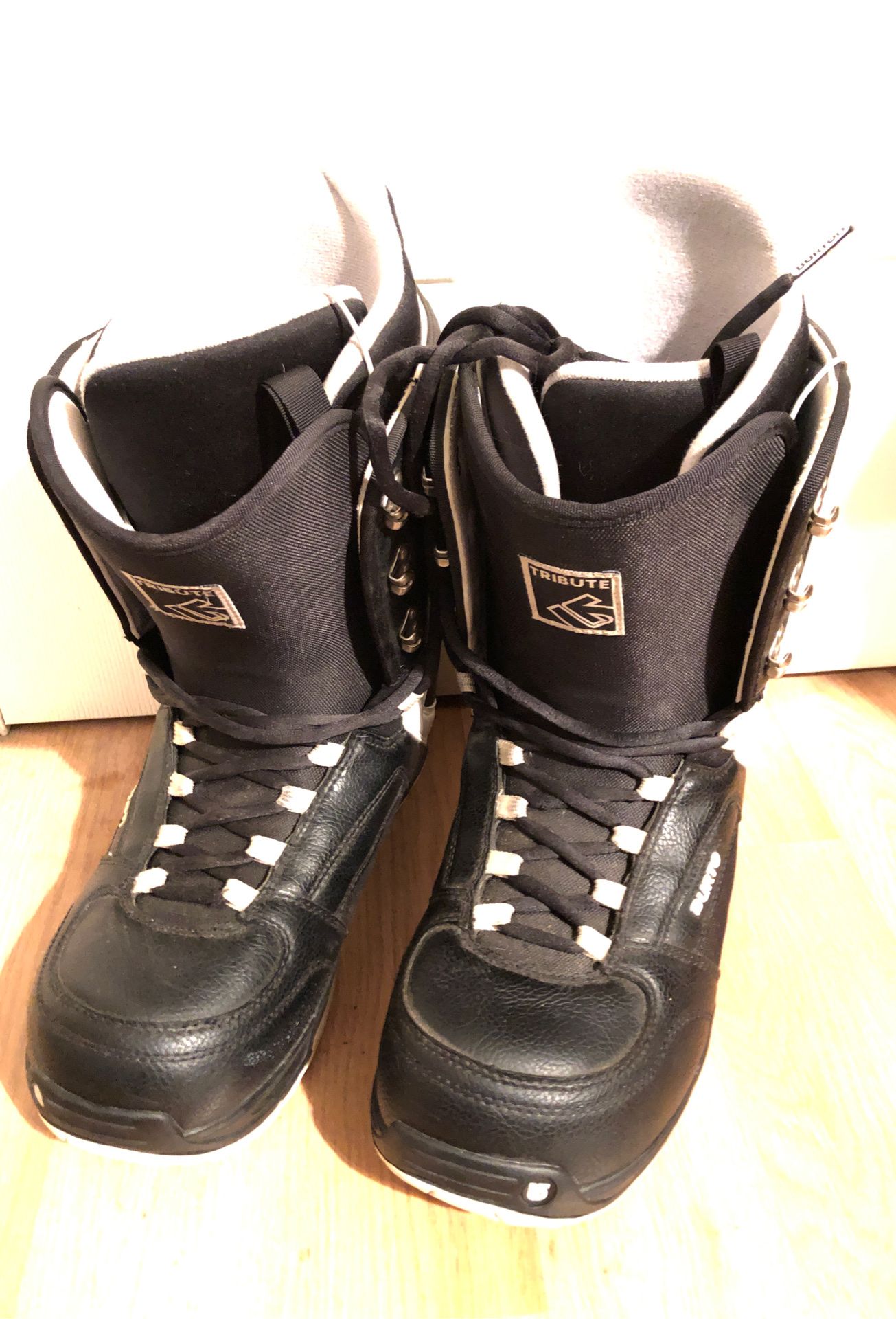 Burton Tribute Snowboard Boots Men’s size 11 ,Black