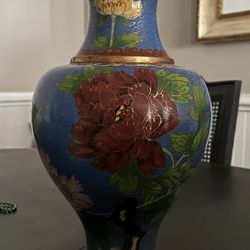 Vintage Cloisonné Vase