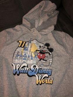 Walt Disney Hoodie 1X