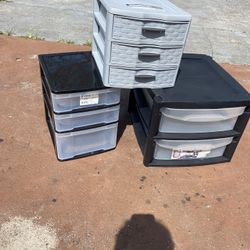 3 Organizer For Garage, Storage, Laundry Or Office At 10 Dollars Each One