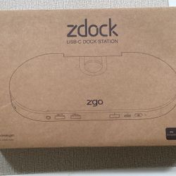 ZDOCK INTEGRATED DUAL VIDEO USB DOCKING STATION 