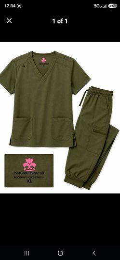 Army green-Scrub set