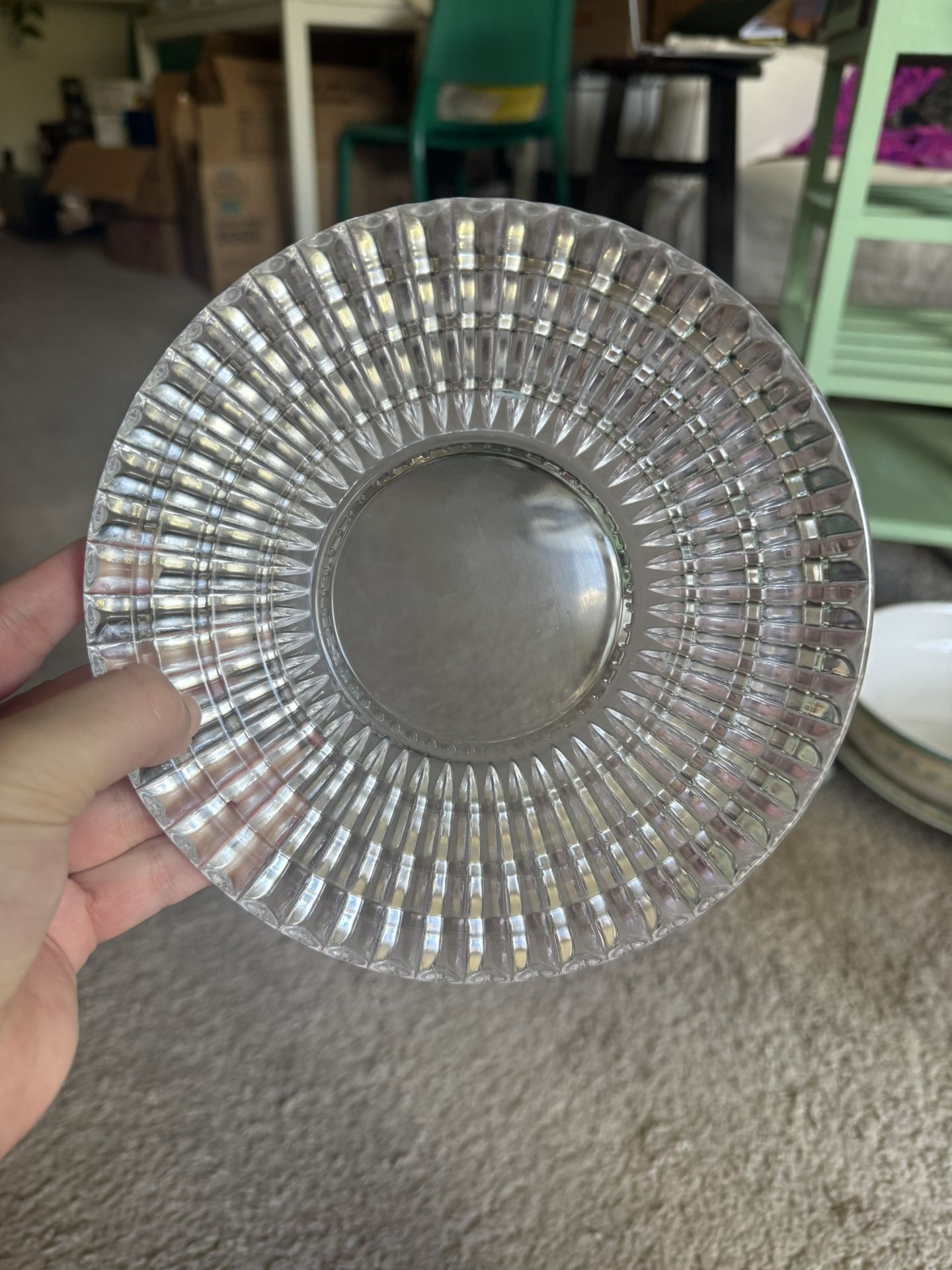Crystal Glass Plate 