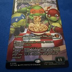 Magic The Gathering: Michelangelo, Weirdness to 11 (Showcase) (Foil)