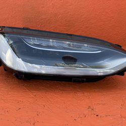 2016 2017 2018 2019 2020 2021 TESLA MODEL X RIGHT PASSENGER LED HEADLIGHT OEM