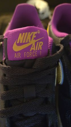 Nike Air Force 1s LAKERS Womens Size 8  Brand New in Original Box $75