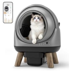 NEW  Self Cleaning Litter Box, LAGBY G1 Automatic Litter Box for Cats, Large Robot Cat Litter