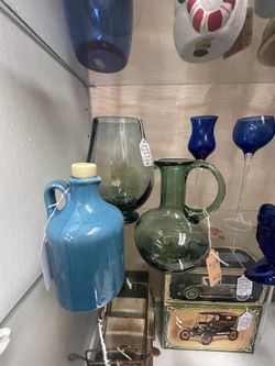Cute Blue Jug