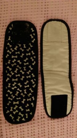12" velcro belly bands for male dogs puppies
