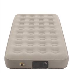 Brand New Coleman Twin Quickbed Elite Extra- High Airbed Soft Plush Top w/ Built-in Pump & Carry Bag (still sealed in box !)